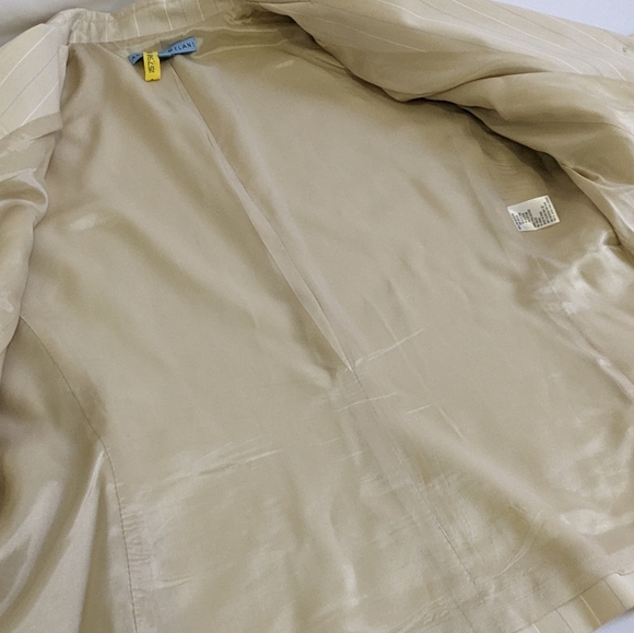 Antonio Melani Pinstripe Two Piece Pant Suit - Picture 14 of 16